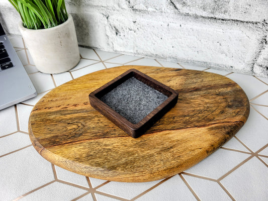 Tray Squared Walnut