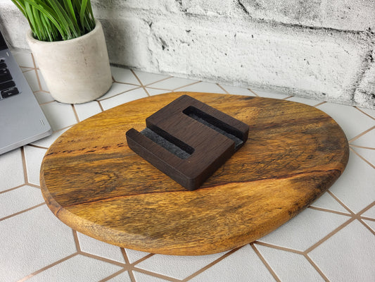Phone Holder Walnut